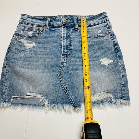 American Eagle Outfitters Hi Rise Mini Size 6 - Picture 3 of 8